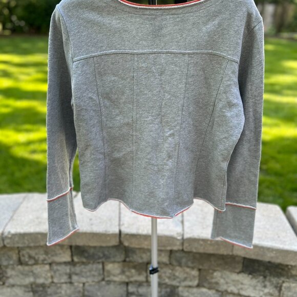 Sundance Womens Cardigan Sweater Grey Size L Button Detail - Picture 9 of 16